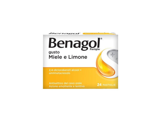 Benagol 24 Tabletten mit Honig- und Zitronengeschmack