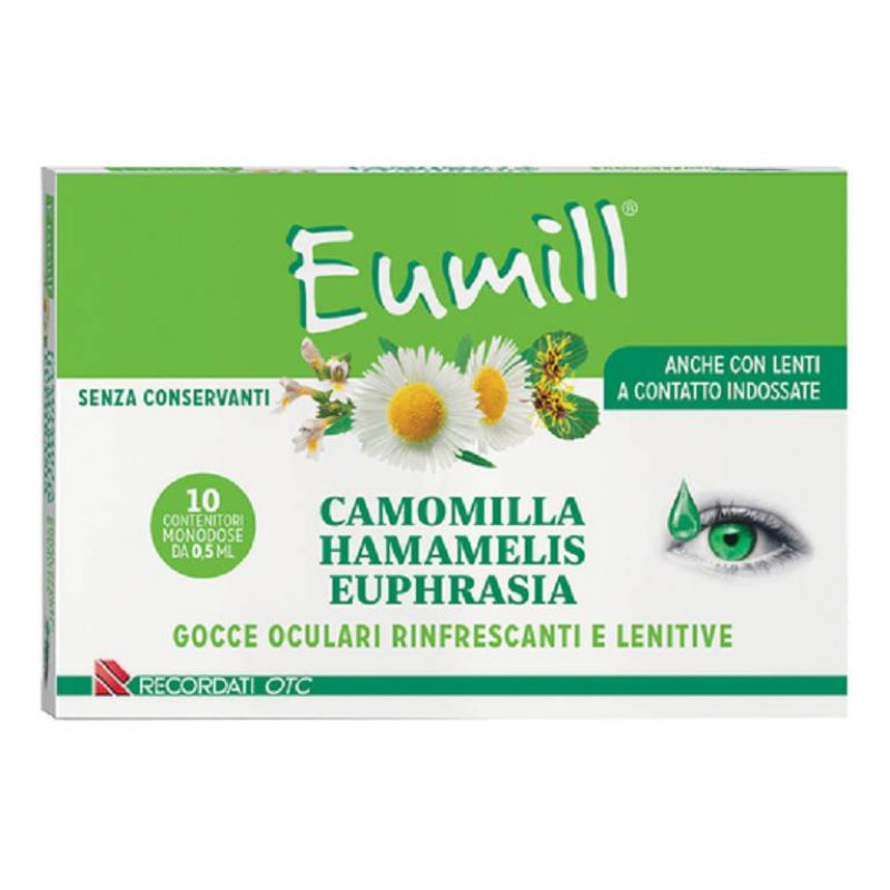 Eumill Gocce Oculari 10 Flaconcini Monodose 0,5 ml - MINSAN 906175827