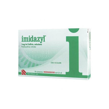 Imidazyl Collirio 10 Flaconcini Monodose 1 mg/ml - MINSAN 003410065