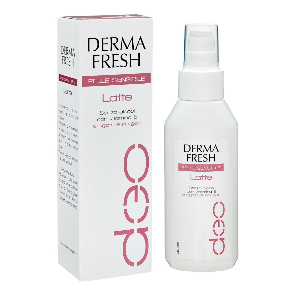 Dermafresh pelle sensibile latte deodorante 1 flacone