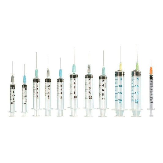 Kunststoffspritze ECC G21 Nadel 20ml