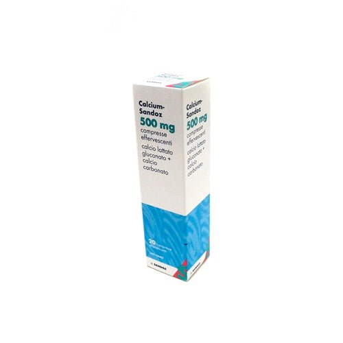 Calcium Sandoz 500 mg 20 db pezsgőtabletta