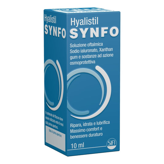 Hyalistil Synfo łagodzące krople do oczu 10 ml