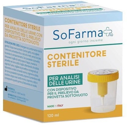 Disposable steroliveable urinary container 1 piece