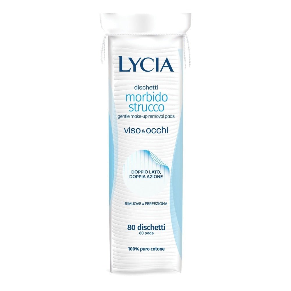Lycia Make-up-Entferner-Wattepads 80 Stück