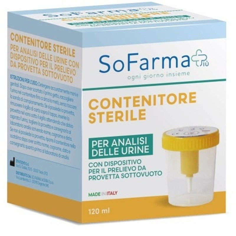 Contenitore urinario sterovivibile monouso 1 pezzo - MINSAN 985657713