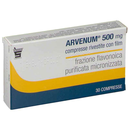 Arvenum 500 mg 30 compresse rivestite - MINSAN 024552022