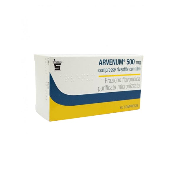 Arvenum 500 mg 60 compresse rivestite - MINSAN 024552046