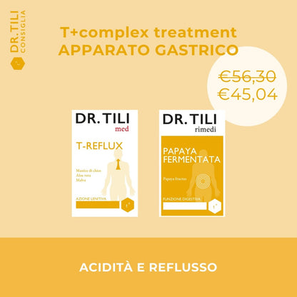 T+complex treatment Acidità e Reflusso