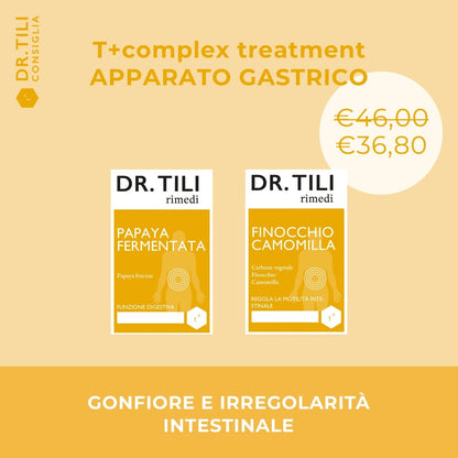T+complex treatment Gonfiore e Irregolarità intestinale