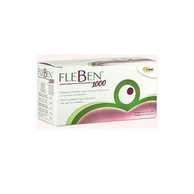 Fleben 1000 10 flaconi 15 ml circolazione venosa - MINSAN 932714759
