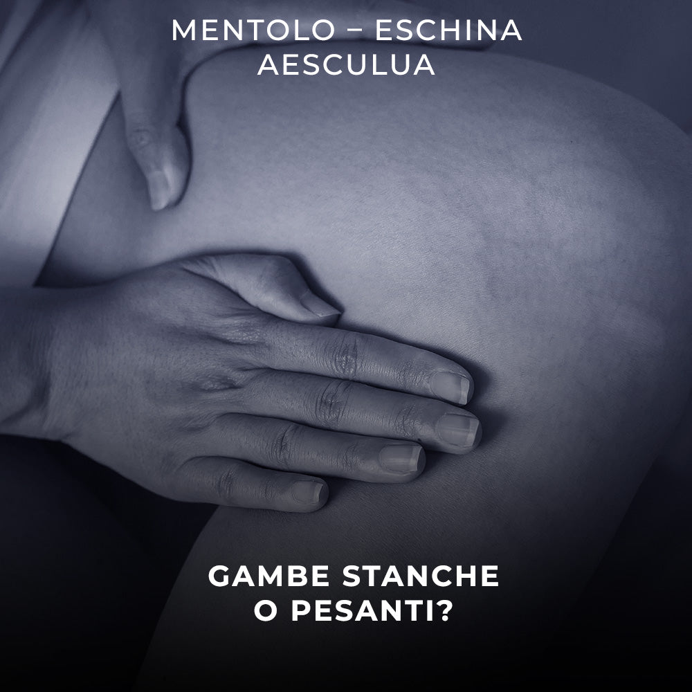 Frisches Gel. Schwere Beine