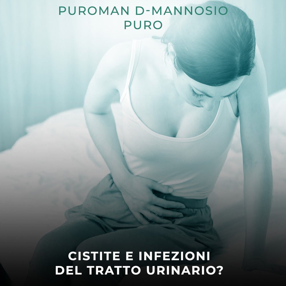 Frau mit D-Mannose-Zystitis