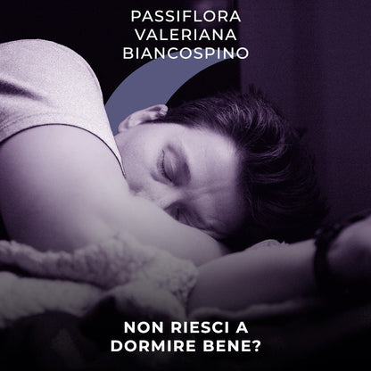 Passiflora Baldrian-Weißdorn zum Schlafen