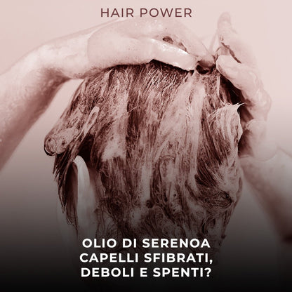 Shampoo und Vitamine zur Behandlung von geschädigtem Haar