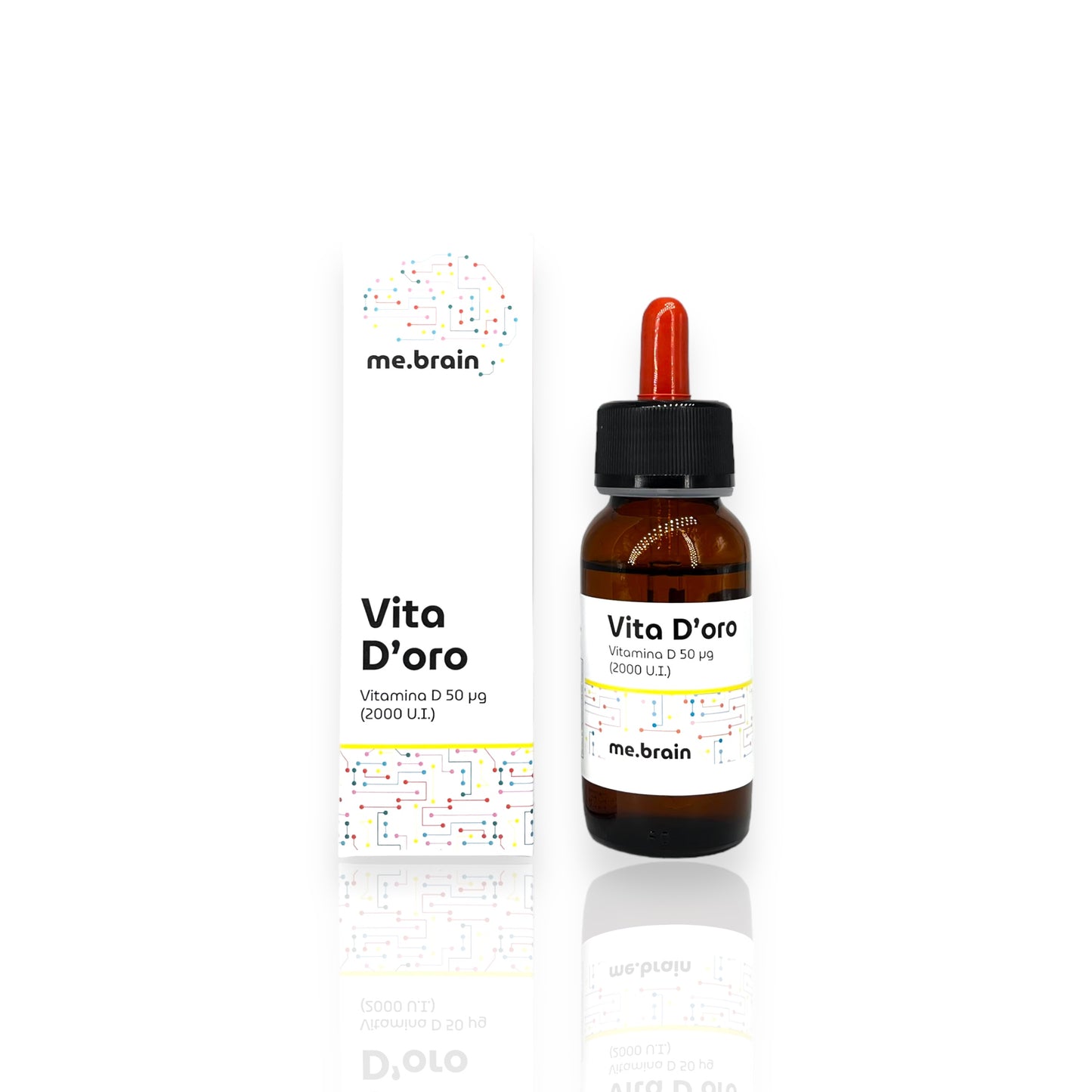 Vita D'oro Gouttes Vitamine D3 2000 U.I. 50ml Dr Tili