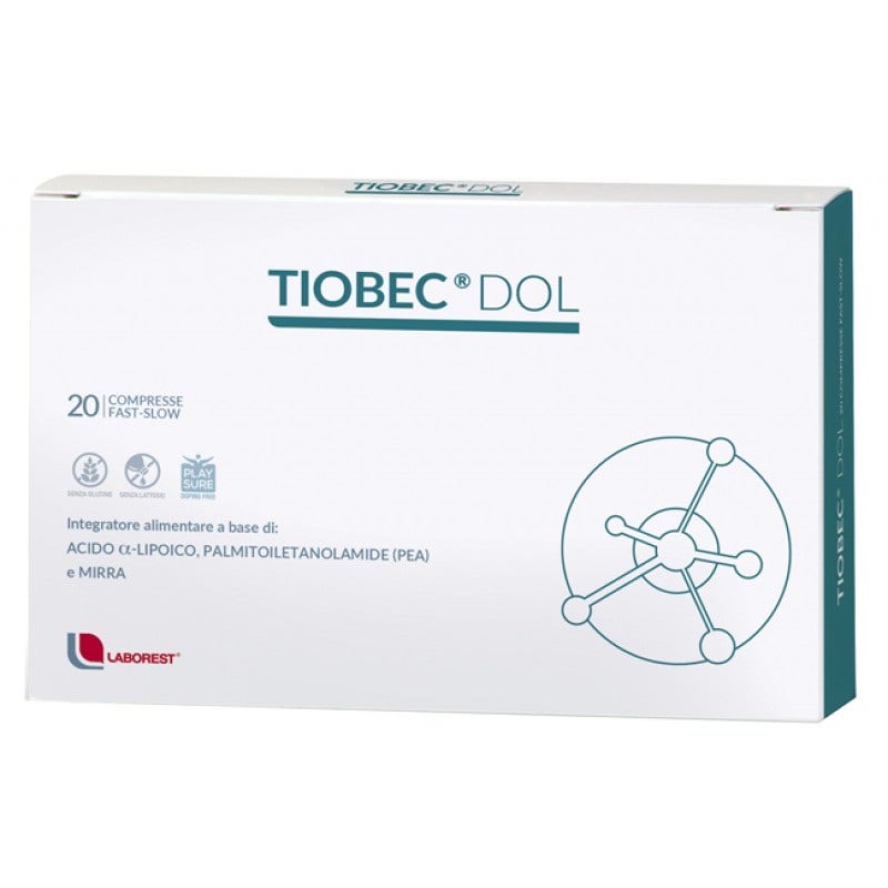 Tiobec Dol 20 Compresse 1455 mg - MINSAN 935700219