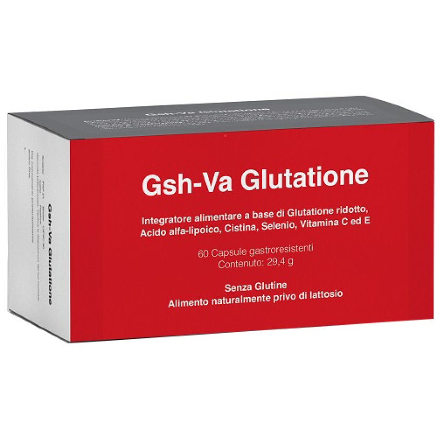 GSH-VA Glutatione 60 Capsule Antiossidante