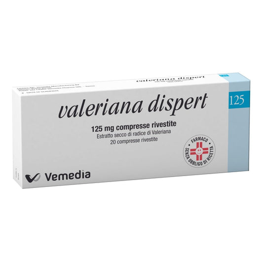 Valeriana Dispert 125 mg 20 Dragees