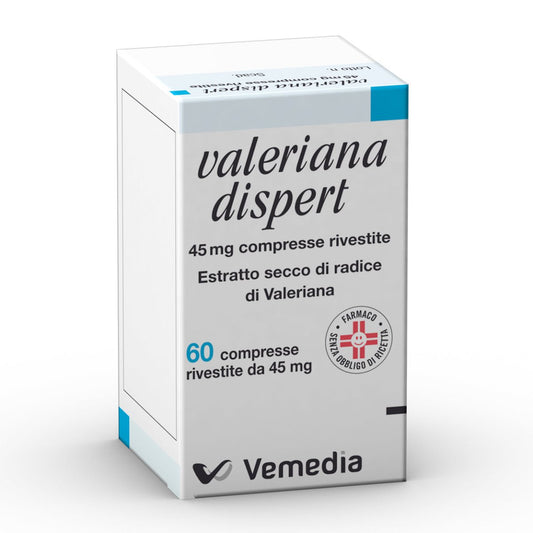 Valeriana Dispert 45 mg 60 Dragees