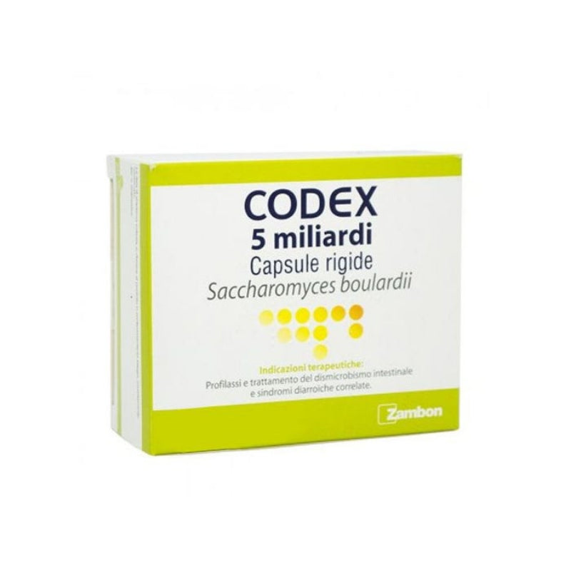 Codex 30 Capsule 5 Miliardi 250 mg Blister - MINSAN 029032087