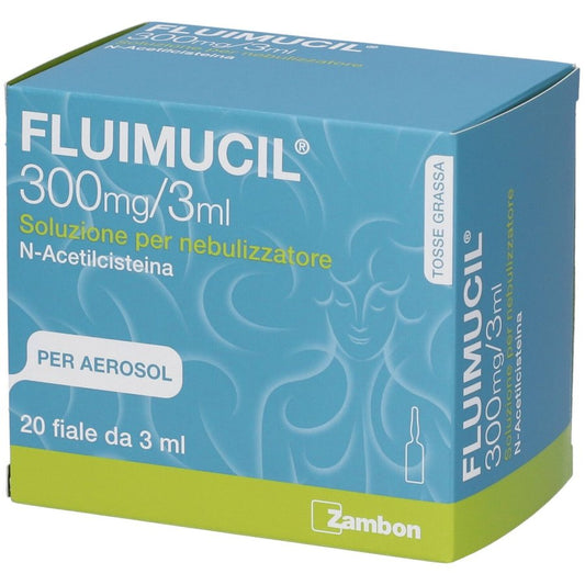 Fluimucil 300 mg/3 ml Verneblerlösung 20 Fläschchen