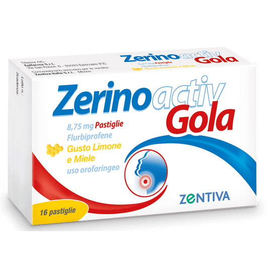ZerinoActiv Gola 8,75 mg 16 Tabletten mit Zitronen- und Honiggeschmack