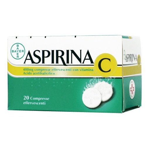 Aspirina C 20 Compresse Effervescenti 400+240 mg