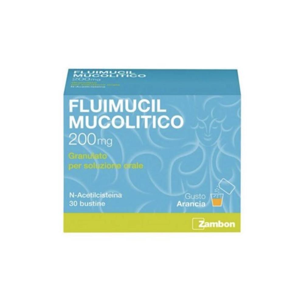 Fluimucil Mucolitico 200 mg 30 Bustine Granulato