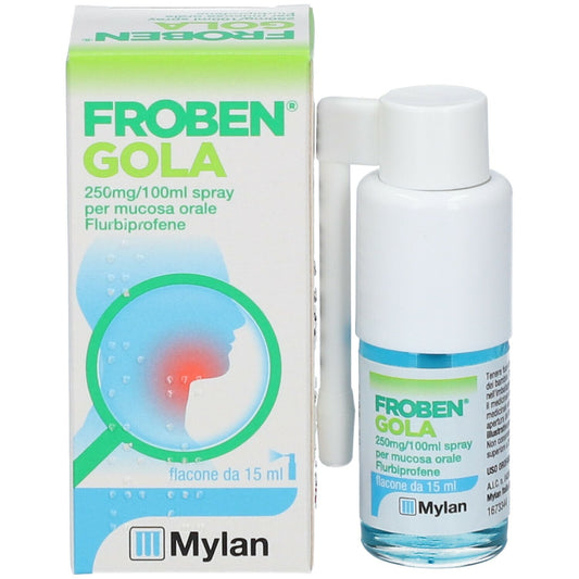 Froben Gola Spray Mucosa Orale 15 ml Flurbiprofene 0.25%