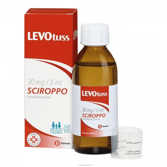 Levotuss Sciroppo 30 mg/5ml Levodropropizina 200 ml