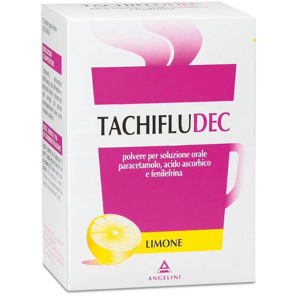 Tachifludec Limone Polvere 10 Bustine