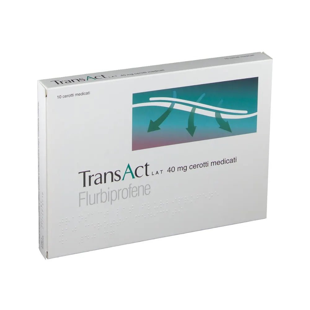 Transact Lat 10 Pijnstillerpleisters Flurbiprofen 40 mg