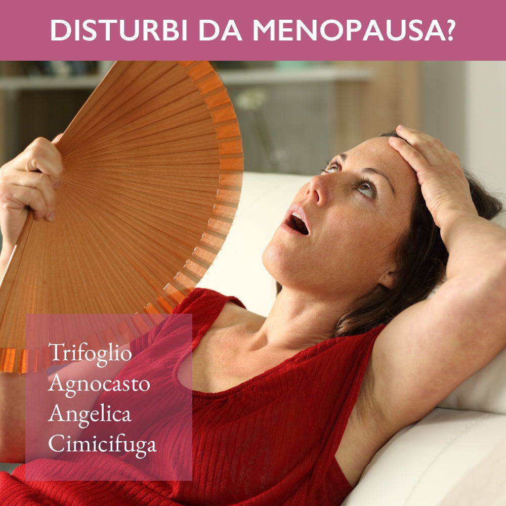Trifoglio Rosso sintomi menopausa