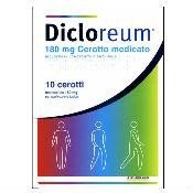 Dicloreum Lokaler Entzündungshemmer 10 medizinische Pflaster 180 mg