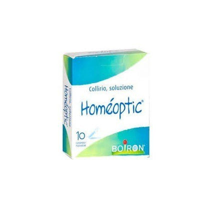 Homeoptic krople do oczu jednodawkowe 10 fiolek 0,4 ml