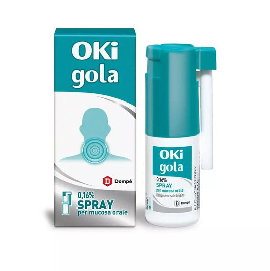 Oki Entzündungs- und Schmerzspray im Halsbereich, 15 ml