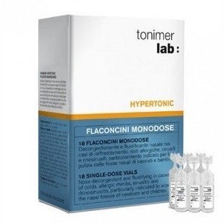 Tonimer Lab Hypertonic 18 Einzeldosis-Fläschchen