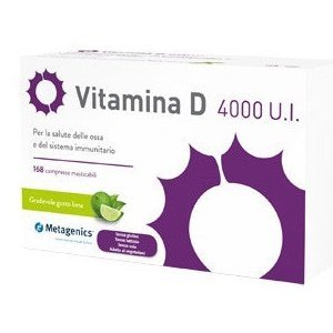 Vitamine D 4000 UI 168 Comprimés à Croquer