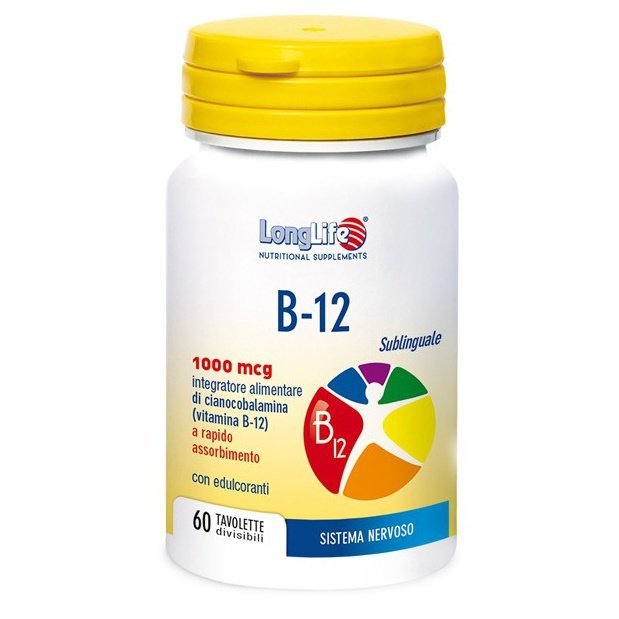 Longlife B12 1000 Mcg 60 Tabletten