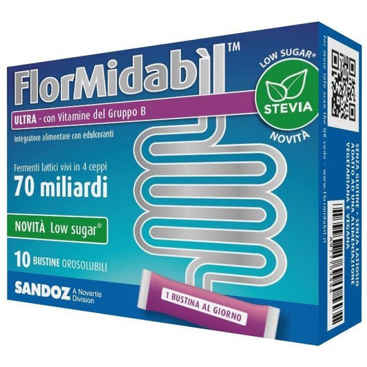 Flormidabil Ultra 10 Beutel mit Stevia