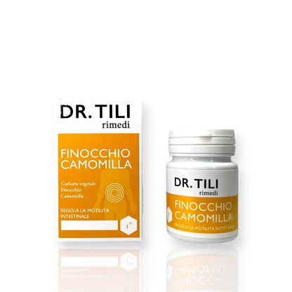 Pflanzenkohle Fenchel Kamille 30 Kapseln Dr.Tili