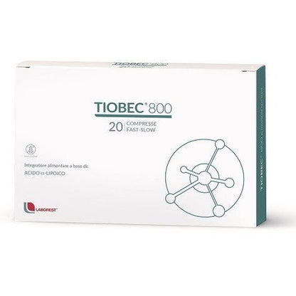 Tiobec 800 20 Snel-Langzaam Tabletten 32 g